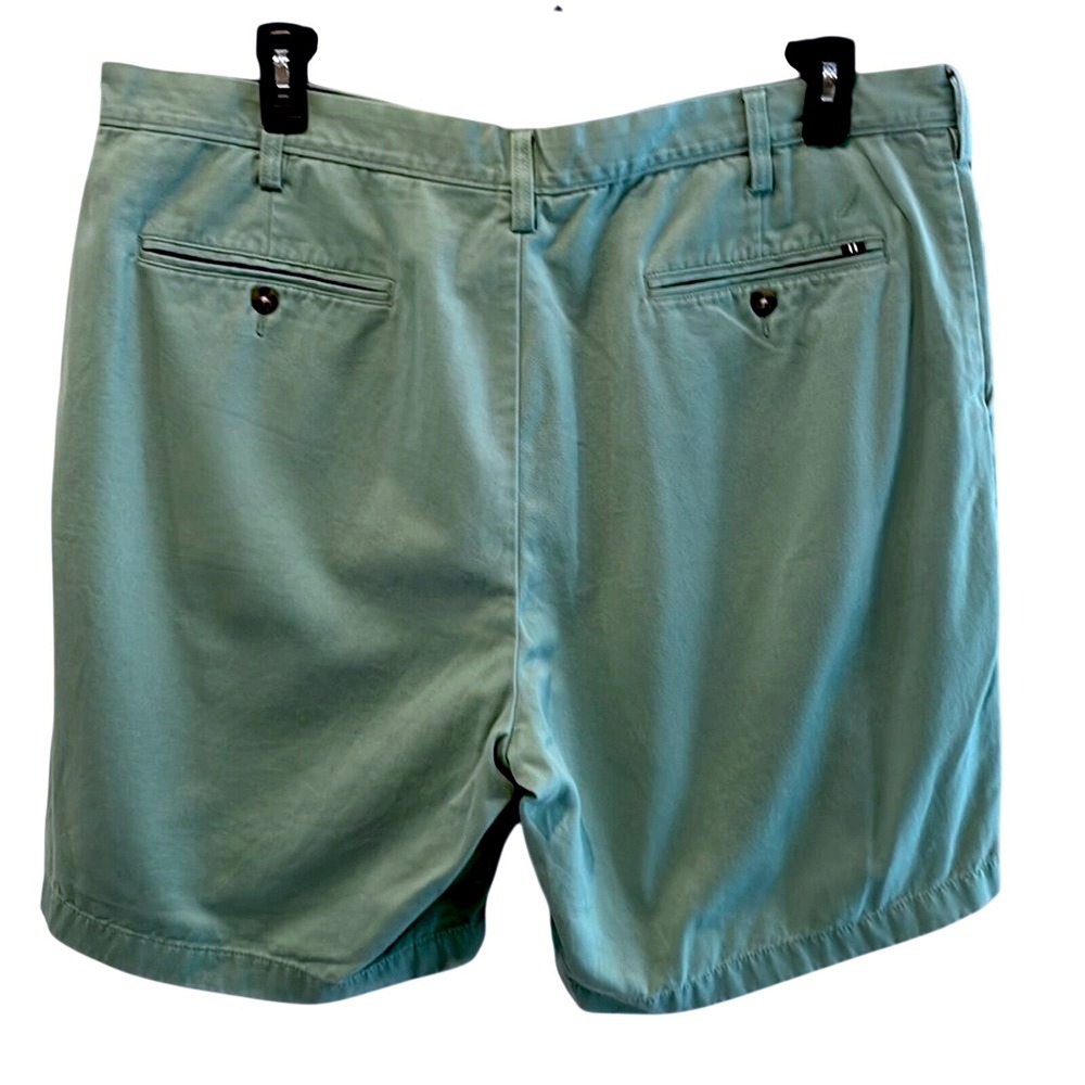 Nautica The Deck Short Sage Green Cotton Chino Shorts Size Men's 41W - Picture 2 of 8